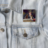 Badge Carré 5 Cm L'album (En situation)