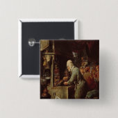 Badge Carré 5 Cm L'alchimiste (Devant & derrière)