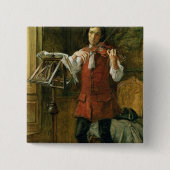 Badge Carré 5 Cm L'amateur (Devant)