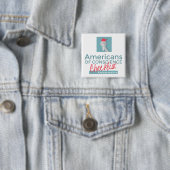 Badge Carré 5 Cm L'Ambassadeur Button (styles multiples) (En situation)