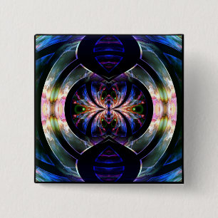 Badge Carré 5 Cm Lame