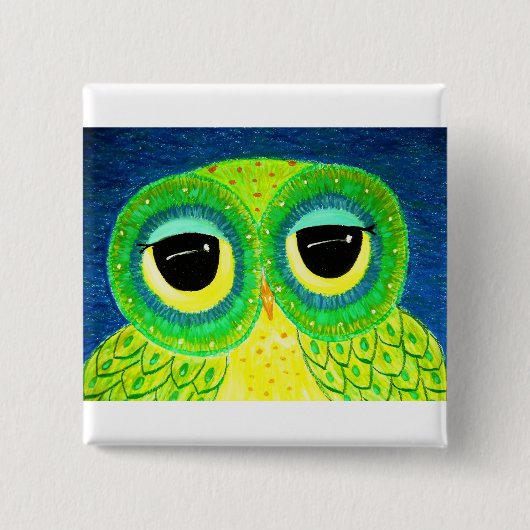 Badge Carré 5 Cm L'amour vous incite à vous sentir plus grands que (Devant)