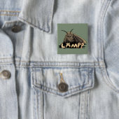 Badge Carré 5 Cm Lampe ? Mite Meme (En situation)