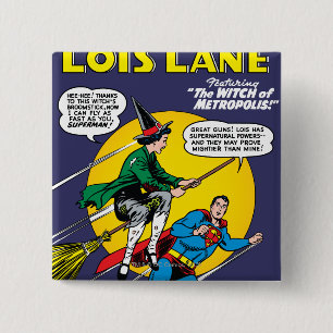 Badge Carré 5 Cm Lane Lois #1