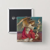 Badge Carré 5 Cm L'ange Gabriel (Devant & derrière)