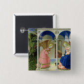 Badge Carré 5 Cm L'annonce, c.1430-32 (Devant & derrière)