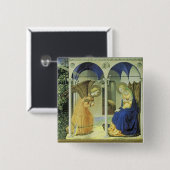 Badge Carré 5 Cm L'Annonciation (Devant & derrière)