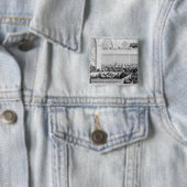 Badge Carré 5 Cm L'Assemblée générale de Kirk de l'Ecosse (En situation)