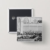 Badge Carré 5 Cm L'Assemblée générale de Kirk de l'Ecosse (Devant & derrière)