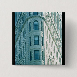 Badge Carré 5 Cm Le bâtiment de Flatiron (photo) 2