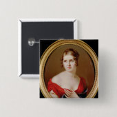 Badge Carré 5 Cm Le beau Grec (Devant & derrière)