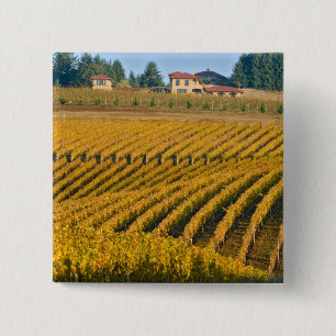 Badge Carré 5 Cm Le Black Walnut Inn, d'apparence toscane, surplomb