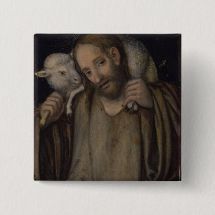 Badge Carré 5 Cm Le bon berger
