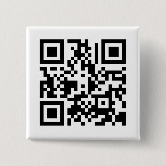 Badge Carré 5 Cm Le bouton du cube | en QR