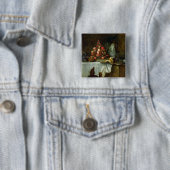 Badge Carré 5 Cm Le buffet, 1728 (En situation)