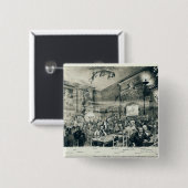 Badge Carré 5 Cm Le cabaret du Chat Noir, 1886 (Devant & derrière)