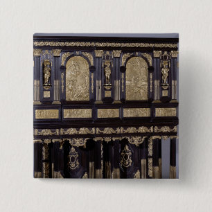 Badge Carré 5 Cm Le Cabinet de Medici, Français, c.1630