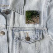 Badge Carré 5 Cm Le changement de végétation (En situation)