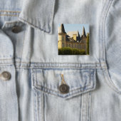 Badge Carré 5 Cm Le Château Baron Pichon Longueville à (En situation)