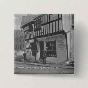 Badge Carré 5 Cm Le coin du poète