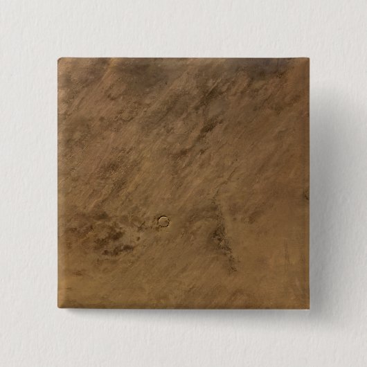 Badge Carré 5 Cm Le cratère Tenoumer en Mauritanie (Devant)