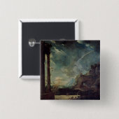 Badge Carré 5 Cm Le départ d'Aeneas à Carthage (Devant & derrière)