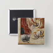 Badge Carré 5 Cm Le dernier dîner (Devant & derrière)