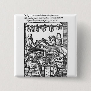 Badge Carré 5 Cm Le fabricant de chaussure