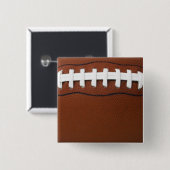 Badge Carré 5 Cm Le football (Devant & derrière)