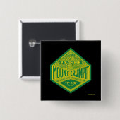 Badge Carré 5 Cm Le Grinch | Mont Crumpit (Devant & derrière)