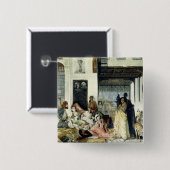 Badge Carré 5 Cm Le harem (Devant & derrière)