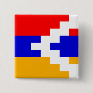 Badge Carré 5 Cm le Haut-Karabagh