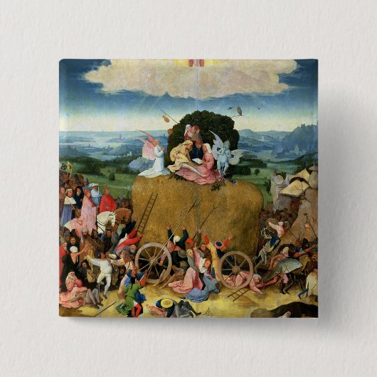 Badge Carré 5 Cm Le Haywain (Devant)