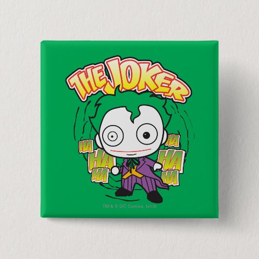 Badge Carré 5 Cm Le Joker - Mini (Devant)