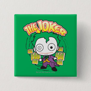 Badge Carré 5 Cm Le Joker - Mini