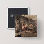 Badge Carré 5 Cm Le laminoir (Devant & derrière)