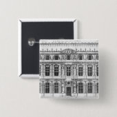 Badge Carré 5 Cm Le Louvre (Devant & derrière)