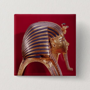 Badge Carré 5 Cm Le masque d'or, du trésor de