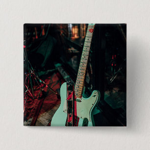 Badge Carré 5 Cm Le Meilleur Bassiste