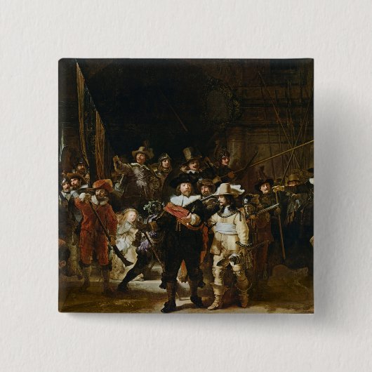 Badge Carré 5 Cm Le Nightwatch (Devant)
