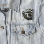 Badge Carré 5 Cm Le passage du Nord-Ouest (En situation)