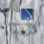 Badge Carré 5 Cm Le pont de Jérusalem Chords (En situation)