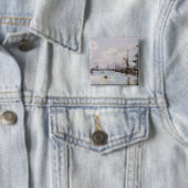 Badge Carré 5 Cm Le port (En situation)