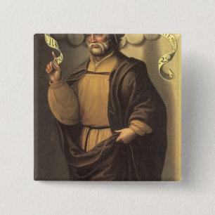 Badge Carré 5 Cm Le prophète Isaïe