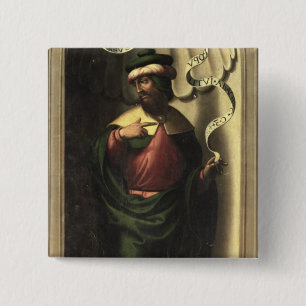 Badge Carré 5 Cm Le prophète Jérémie