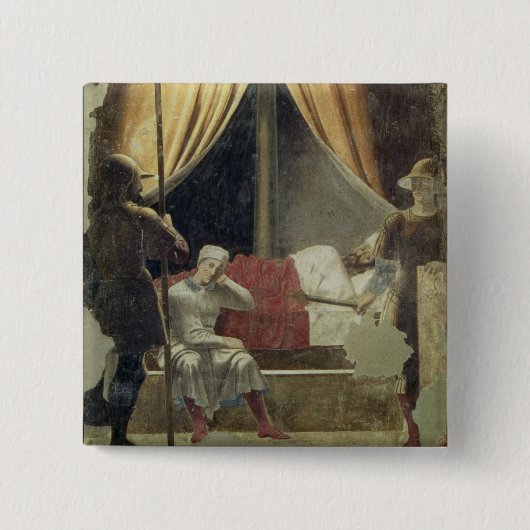 Badge Carré 5 Cm Le rêve de Constantine, de la légende de T (Devant)