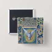 Badge Carré 5 Cm Le Saint-Esprit (Devant & derrière)