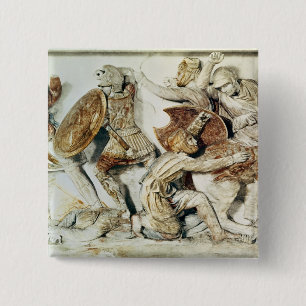 Badge Carré 5 Cm Le sarcophage d'Alexandre