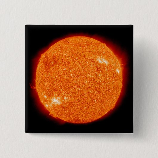 Badge Carré 5 Cm Le Soleil (Devant)