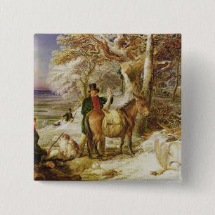 Badge Carré 5 Cm Le sport d'un jour, 1826 (huile sur la toile)